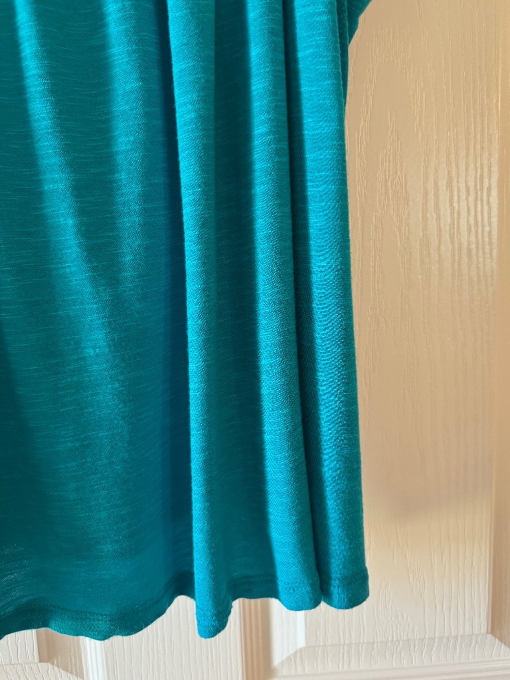 Apt 9 Teal Butterfly Sleeve Top - Picture 4 of 6